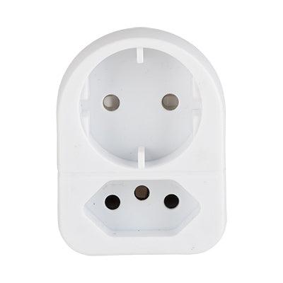 2 Way Adaptor 1x Sch 1x16 A Za - Livestainable.co.za