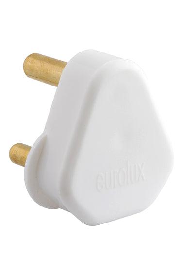 Plug Top White Nylon 16 A 3 Pin Hollow Pin - Livestainable.co.za