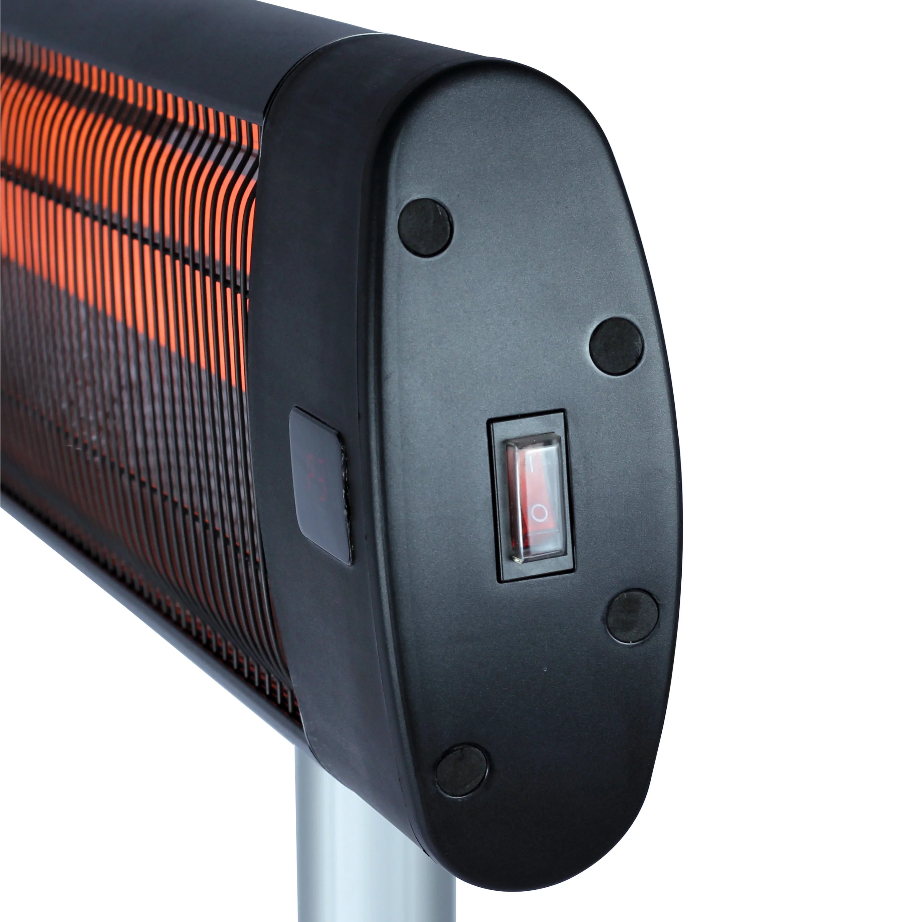 Electric Infrared Heater | Telescopic Stand & Remote Control | Wall Mountable