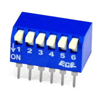 Dip Switch Piano 6 Pole Eps106 Eps106 A