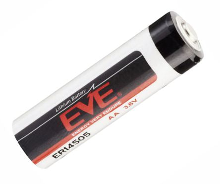 R6/Aa Battery Lithum 3 V6 1 A9 Hi Top 15x50 Er14505 S (Ht) *D*
