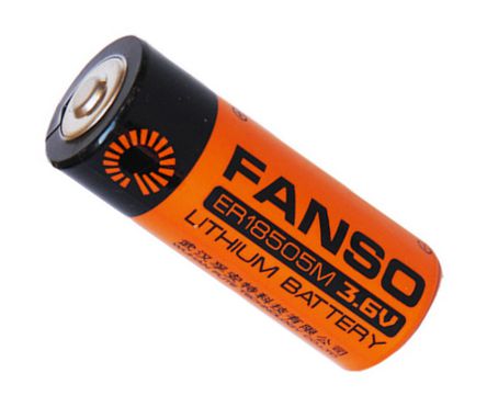 Lithium Cell / Battery 3.6 V 3.5 Ah 18x50 Er18505 M