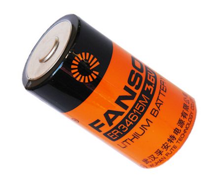 D=Size Battery 3.6 V Lithium 14 Ah 34x61 Er34615 M