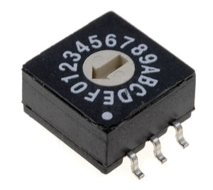Rotary Switch Smd 10 W R/Code Flat White Erd110 Rmz