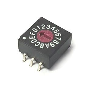 Rotary Dip Switch 10 W R/Code Shaff Erd116 Cm