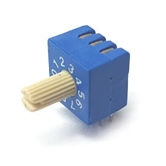 Rotary Switch Smd 16 W C/Code White Shaft Erd216 Cr