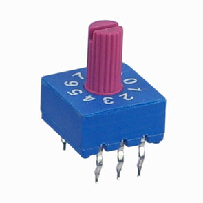 Rotary Dip Switch 10 W C/Code Shaf Erd210 Cs Bcd Comp Rd