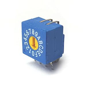 Rotary Dip Switch 16 W R/A R/C Flt Erd416 Rf