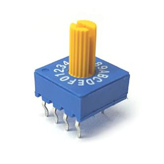 Rotary Dip Switch 16 W R/Code Shaf Erd516 Rs