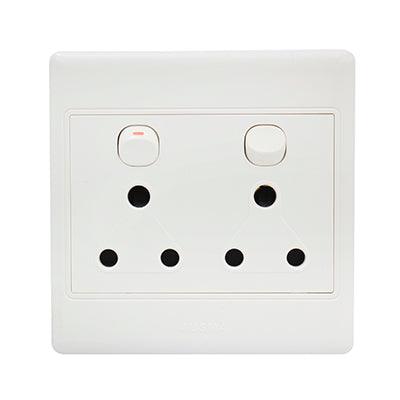 Eurolux Socket Double 4x4 Comp. P/P - Livestainable.co.za