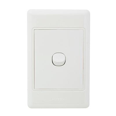 Eurolux 1 L1 W Switch 2x4 White - Livestainable.co.za