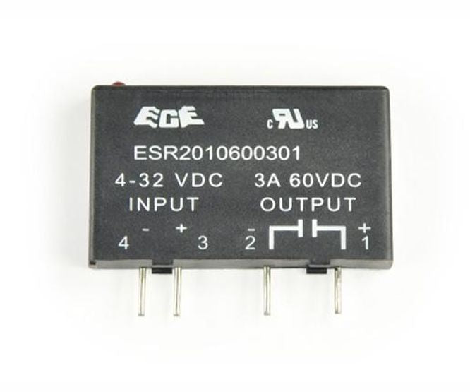 Solid State Relay Dc Dc I=4 32 V O=60 Vdc 3 A Esr2010600301