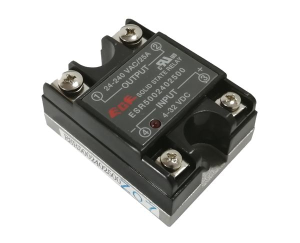 Solid State Relay Dc Ac I=4 32 Vdc O=24 280 Vac 10 A Esr5002401000