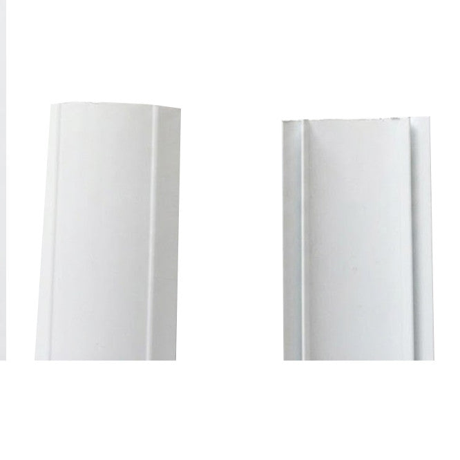 Pvc Convex Cover For Trunking 100mm 2m Long Et 22 2m