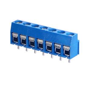 Terminal Block Str Pcb 7 W P=5.00 Bl Sq Etb1107...