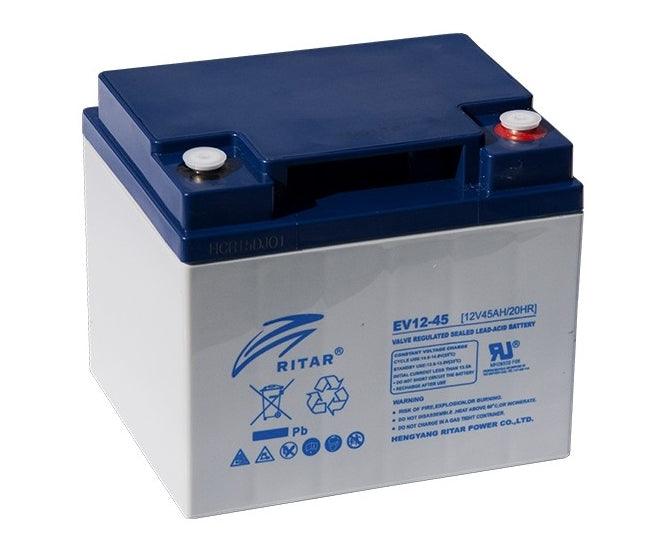 Battery Sla 12 V 45 Ah Ev 198x166x171mm Ev12 45 - Livestainable.co.za