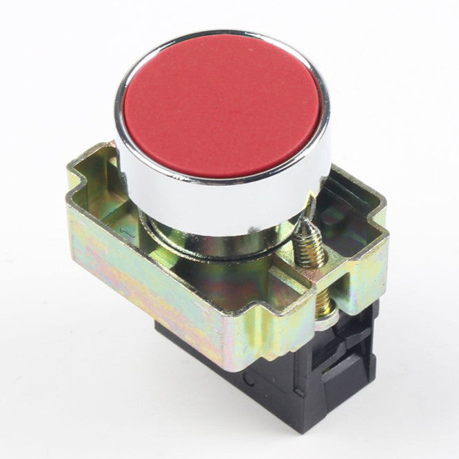 22mm Push Button Switch Raised Head Red 220 Vac Exb2 Bl42
