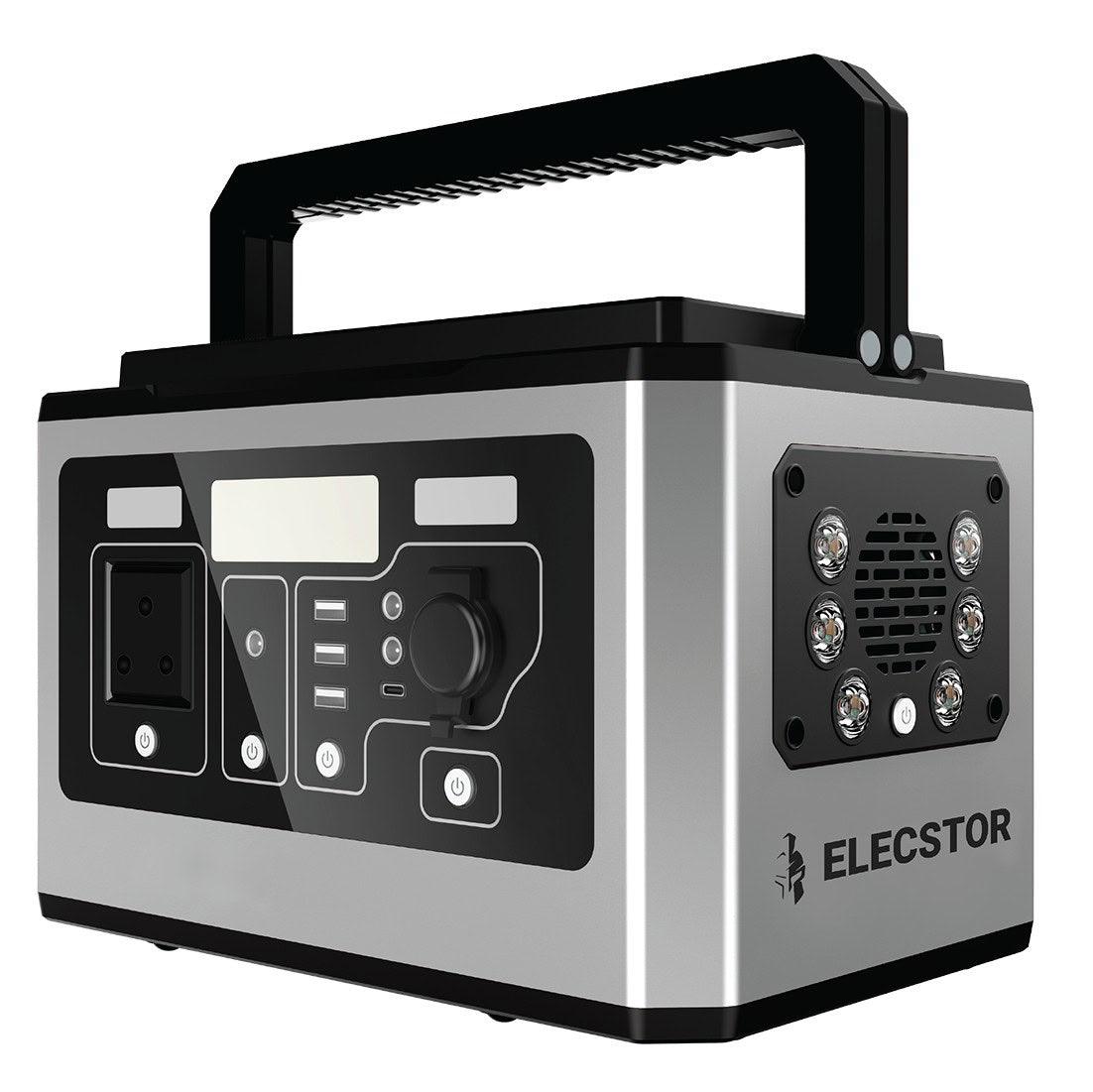 Elecstor 500 W Portable Power Station 135000m Ah 499 - Livestainable.co.za