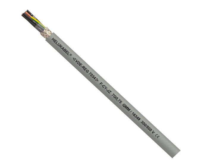 Cable Signal 4 C 0.75mm Braided Screen Grey 1m Hk16346 - Livestainable.co.za