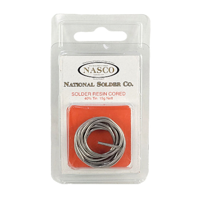 Leaded Solder Wire 1.6mm Pack 60/40 15g F000063