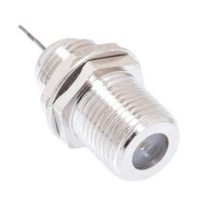 F Type Coaxial Socket Connector Bulkhead F1094