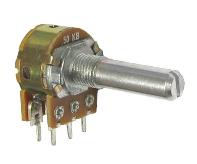 Potentiometer Switch Lin Pcb 17mm 10 K F16 Ksh N B10 K L25 Re - Livestainable.co.za