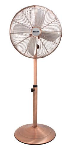 Standing Fan 4 Blades Antique Copper Motor Power 50w - Livestainable.co.za