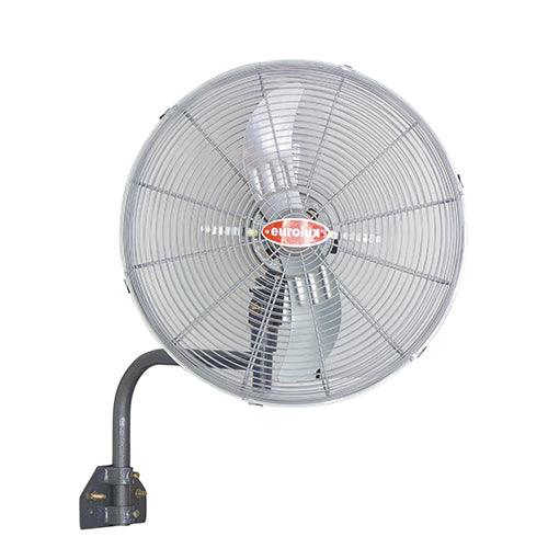 Hurricane Wall Fan 2 Blades Silver Motor Power 130w - Livestainable.co.za