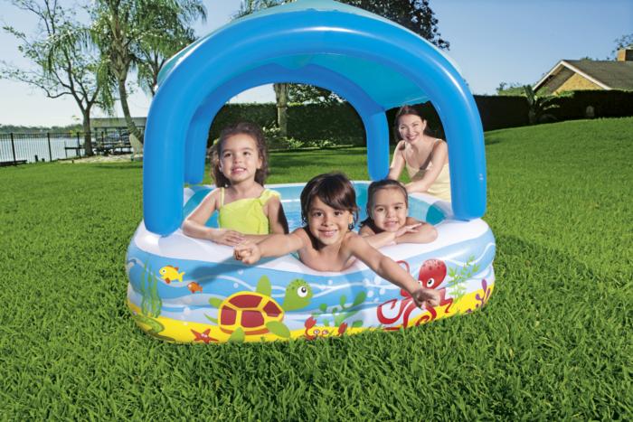 Bestway 1.40m X 1.40m X 1.14m Canopy Play Pool 265 L