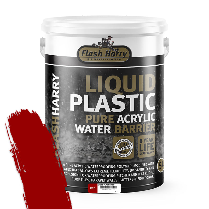 Flash Harry Liquid Plastic Red 5 L