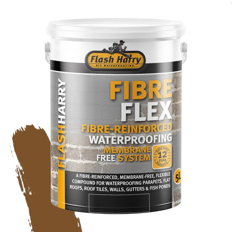 Flash Harry Fibre Flex Brown 5 L