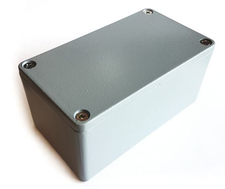 Ip65 Aluminium Enclosure D/C 115x65x55mmmm Fa24 Grey