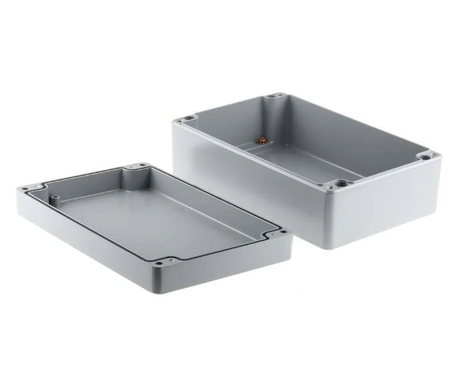 Ip65 Aluminum Enclosure D/C 150x100x 55mm Fa32 Grey