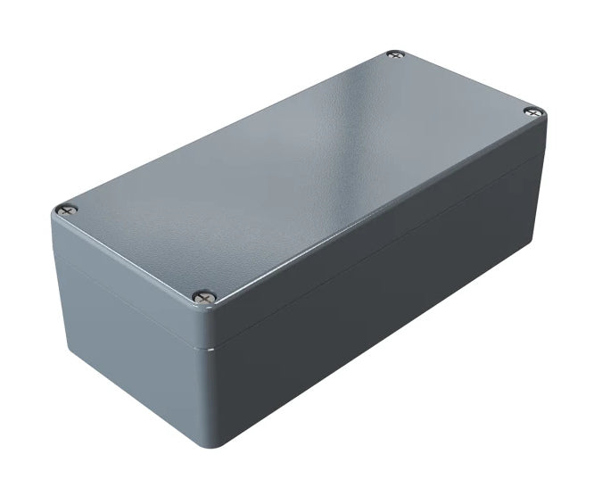 Ip65 Aluminum Enclosure D/C 90x36x30mm Fa4 Grey