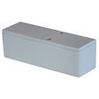 Ip65 Aluminum Enclosure D/C 130x 40x 42mm Fa8 Grey