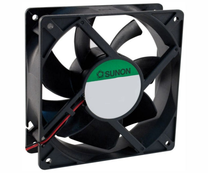24 Vdc Axial Cooling Fan 120sqx38mm Vapo 116 Cfm 2 Wire Mec0382 V2 0000 A99