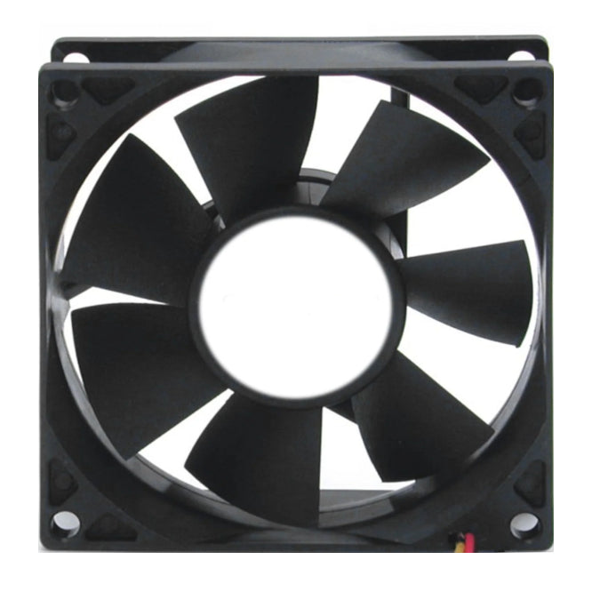 24 Vdc Axial Cooling Fan 80sqx25mm 2x Bal 92 Cfm Lead Cht8024 Bh W25 G