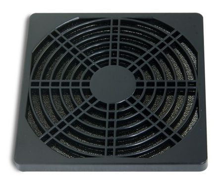 Plastic Filter Finger/Fan Guard Black 92mm 3 Piece 170816