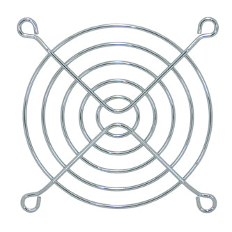 Chrome Metal Finger Guard For 80mm Fan 476143