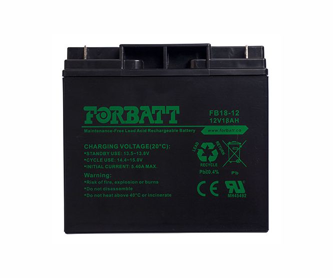 Battery Sla/Agm Ev 12 V 18 Ah 181x77x167 Fb18 12