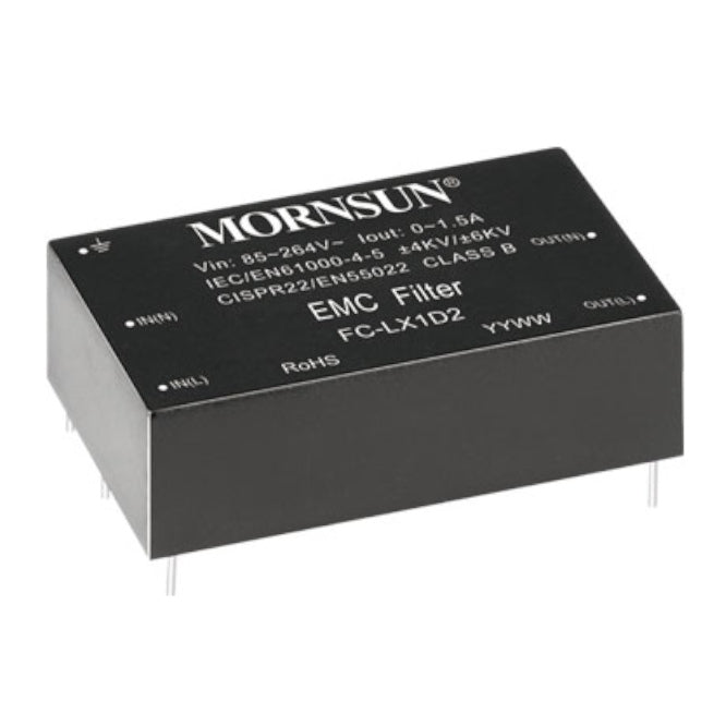 Line Filter 220 Vac 1.5 A Fc Lx1 D