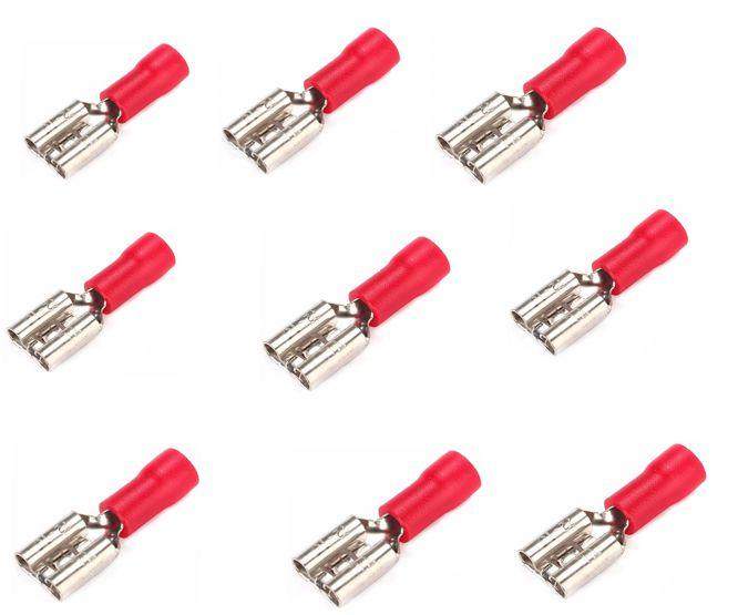 Terminal Pre Insulated Red 4.8mm Fem Fdd 1.25 187(5) - Livestainable.co.za