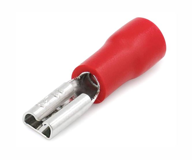 2.8mm Pre Ins. Red Push On Terminal Debulk Fdd 1.25 110(5)