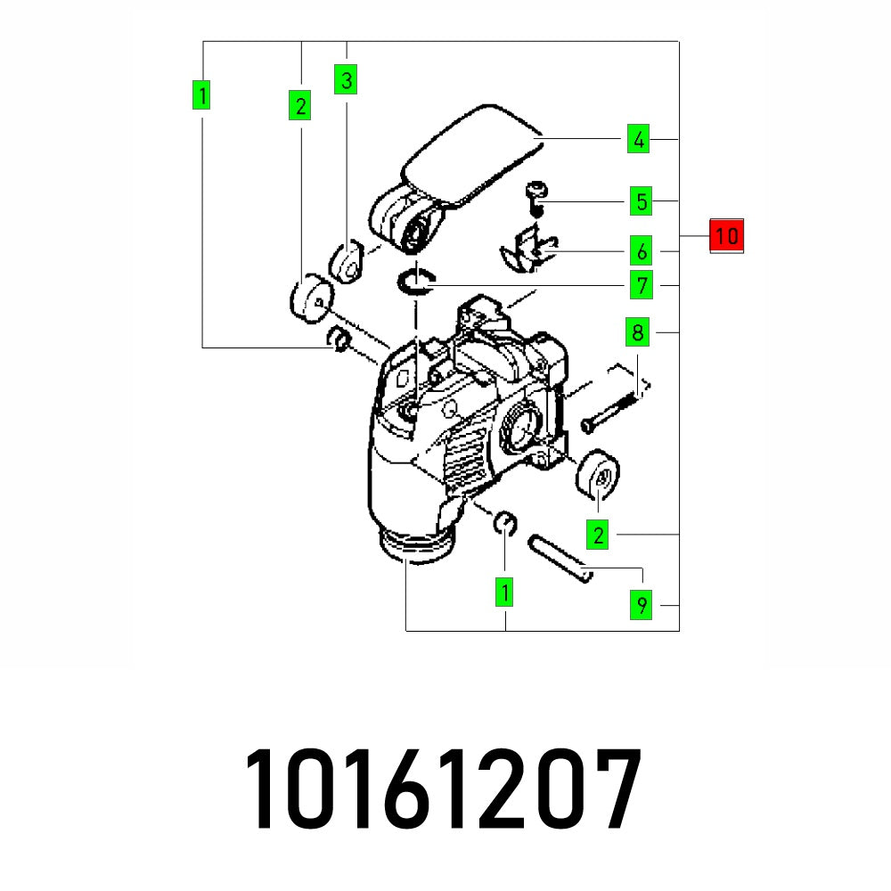 Head Piece Osc 18 Et Bg - Livestainable.co.za