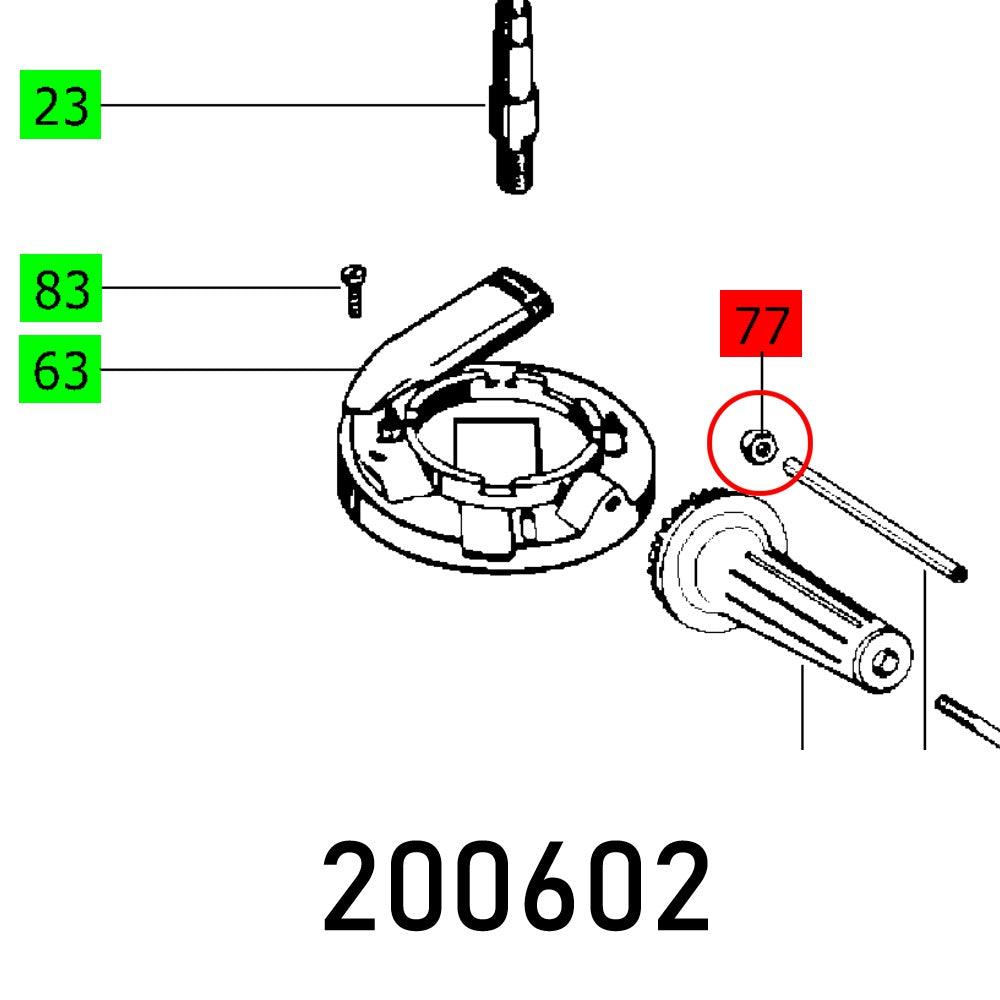 Hexagon Nut Din 439 M8 - Livestainable.co.za