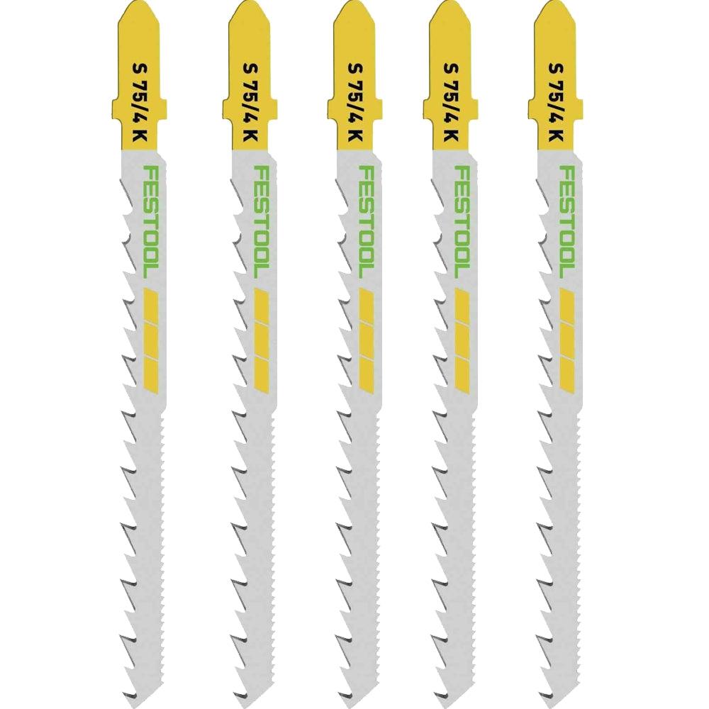 Jigsaw Blade Wood Curves S 75 4 K 5 (5 P - Livestainable.co.za