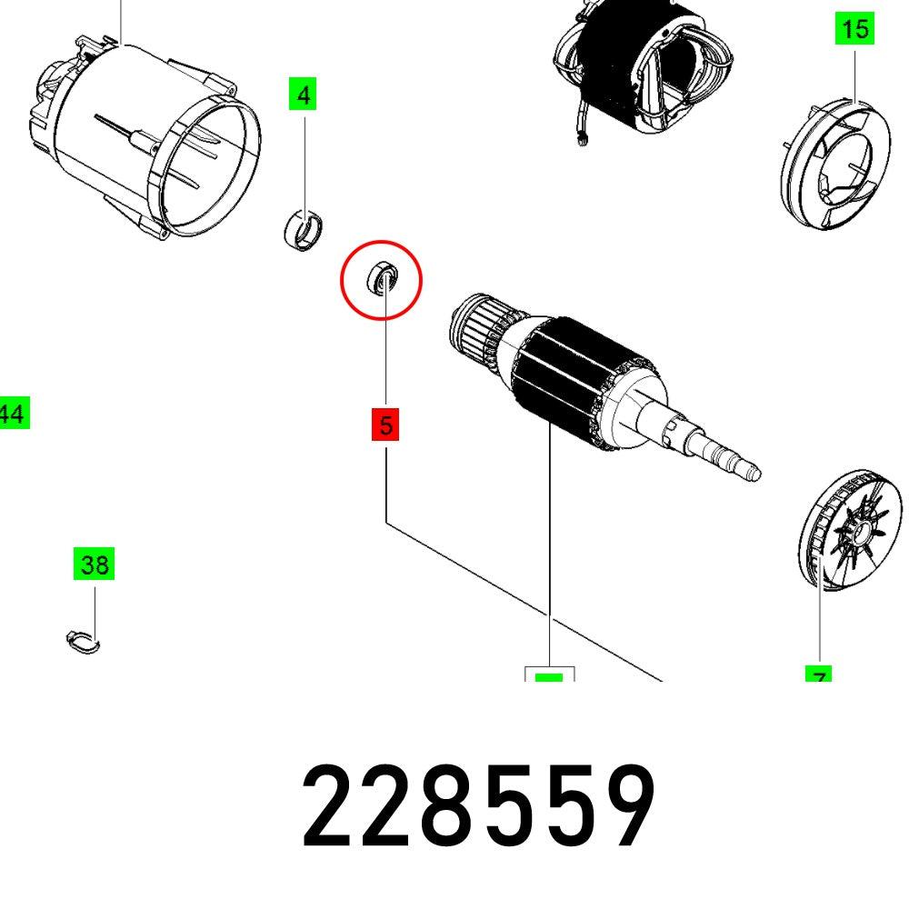 Ball Bearing 608 2 Z C3 Din 625 - Livestainable.co.za