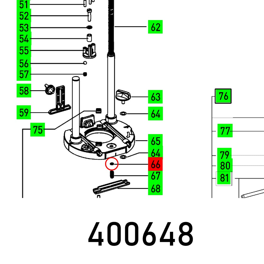 Festool O Ring 5 X1.5 Nbr 55 Shore