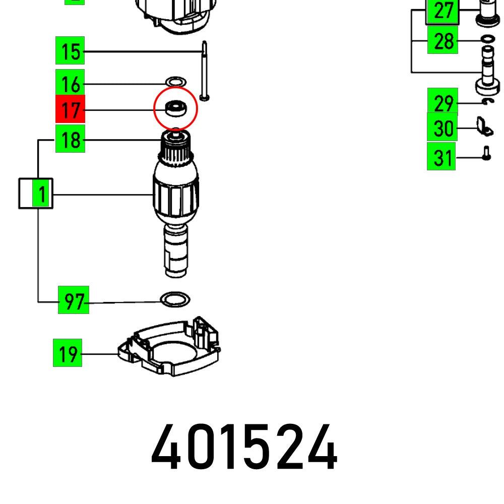 Roller Bearing 608 Rs Din 625 - Livestainable.co.za