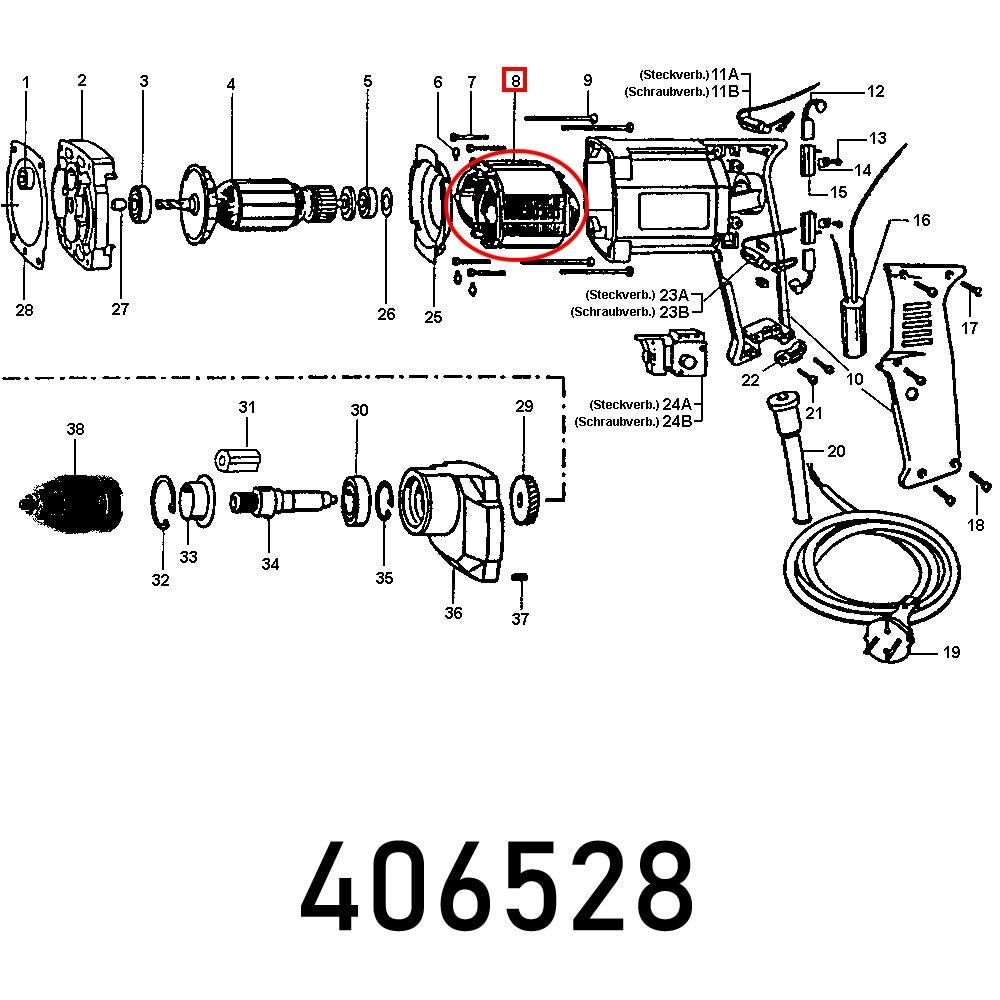 Stator Ml 030.00, 230 V - Livestainable.co.za